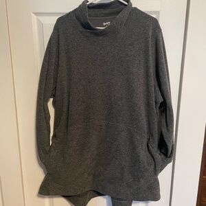 Fleece Funnel Neck Pullover from Duluth Trading Company